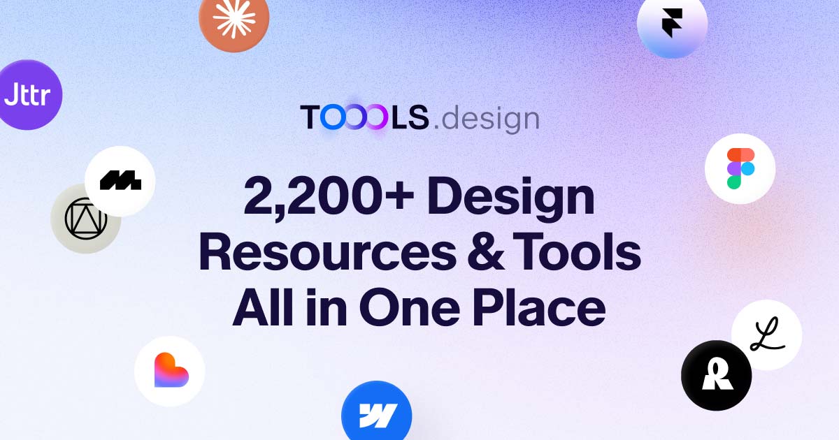 Design Resources & Tools for Designers | TOOOLS.design · Twitter