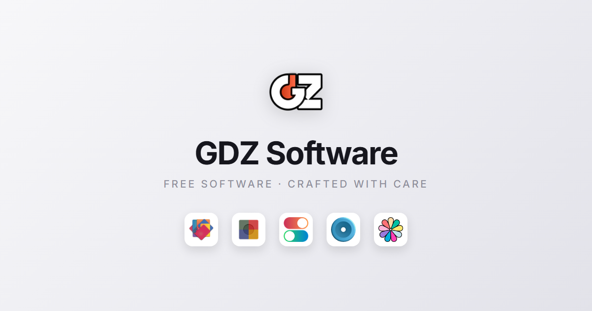 GDZ Software — Free Windows utilities · Twitter
