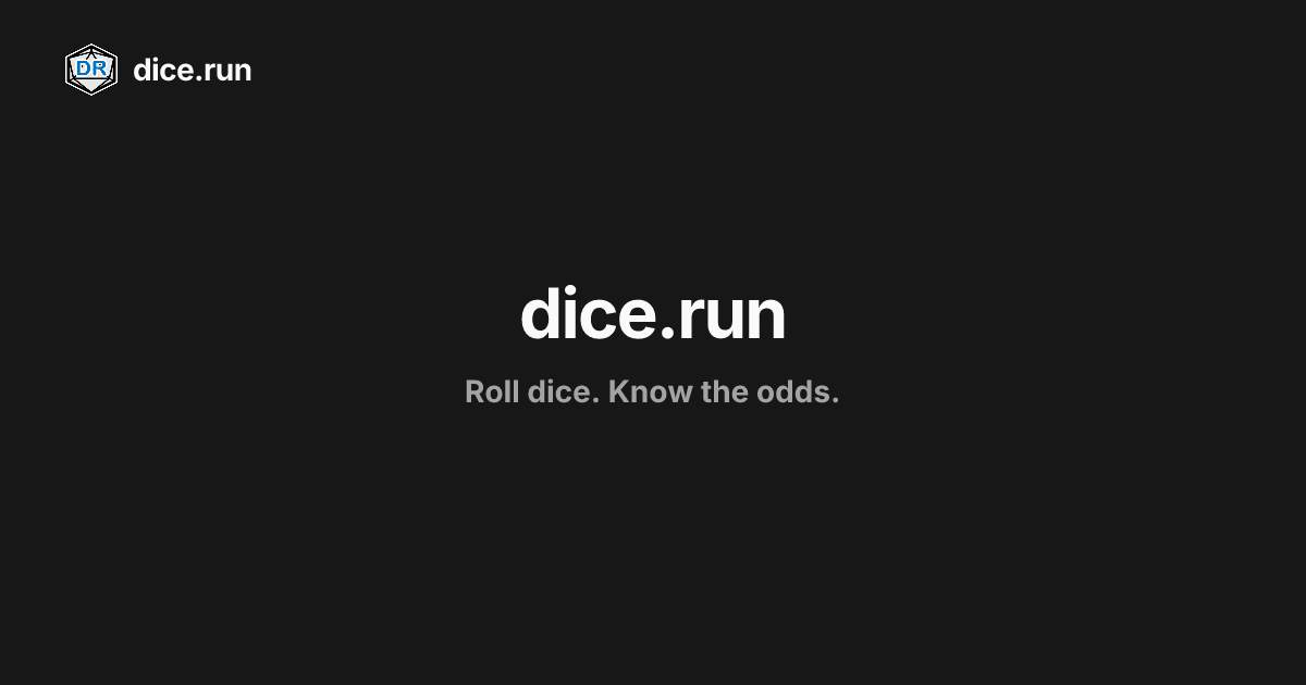 dice.run · Twitter