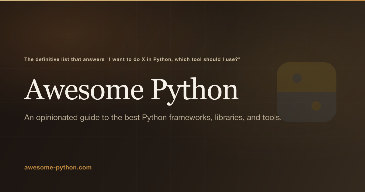 Awesome Python · Twitter