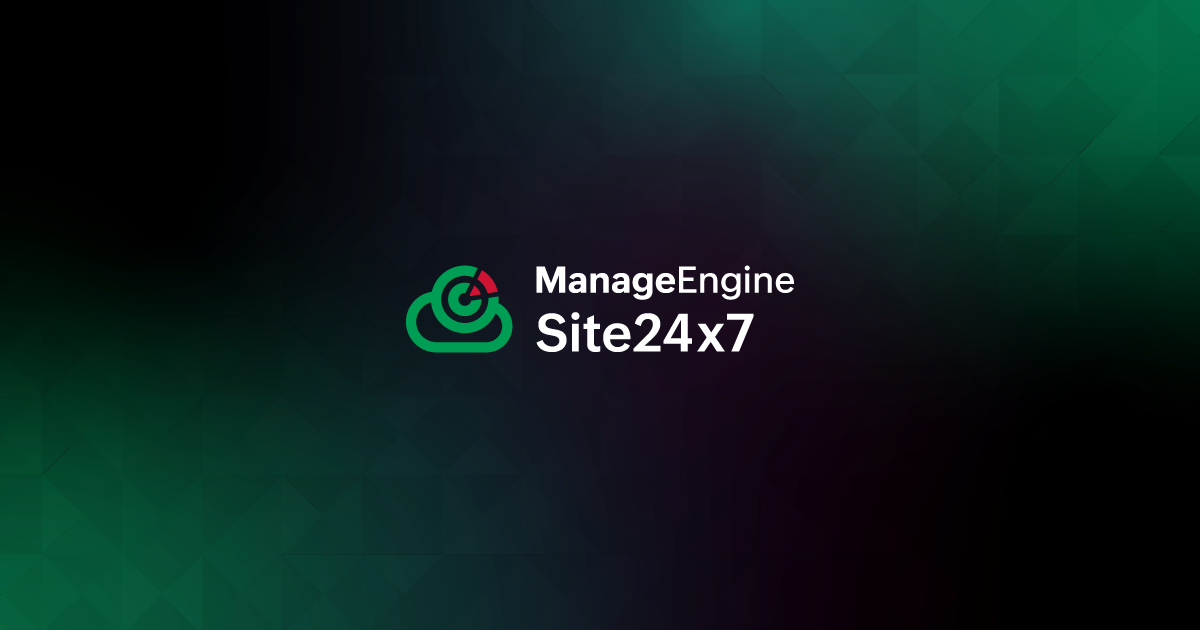 Digital Experience Management & Observability Platform| Site24x7 · Twitter