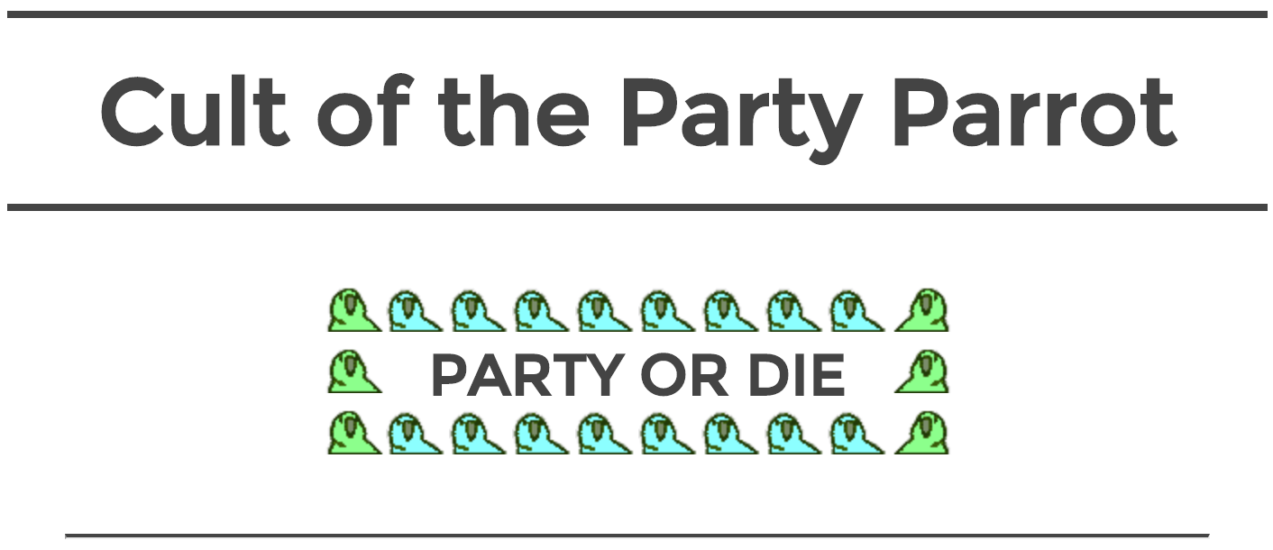 Cult of the Party Parrot · Twitter