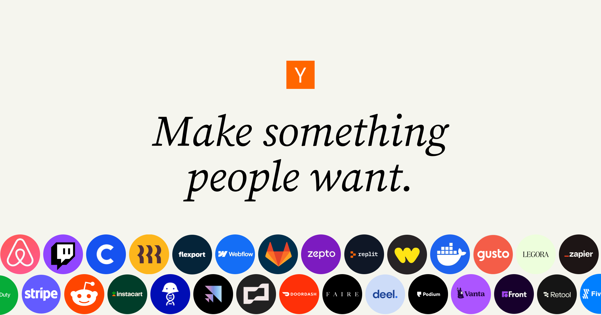 Y Combinator · Twitter