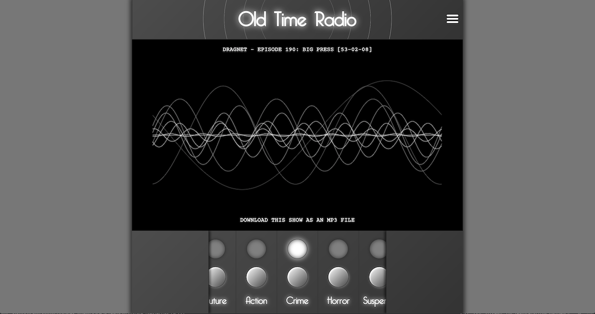 Old Time Radio · Twitter