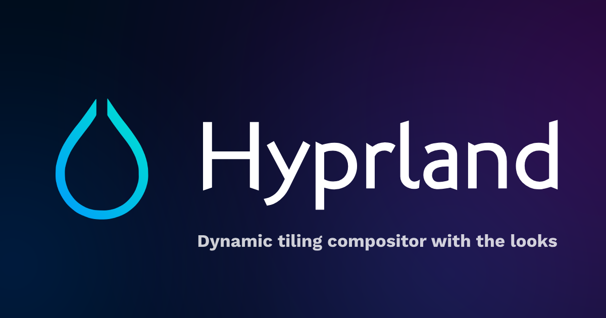 Hyprland: Dynamic tiling window compositor with the looks · Twitter