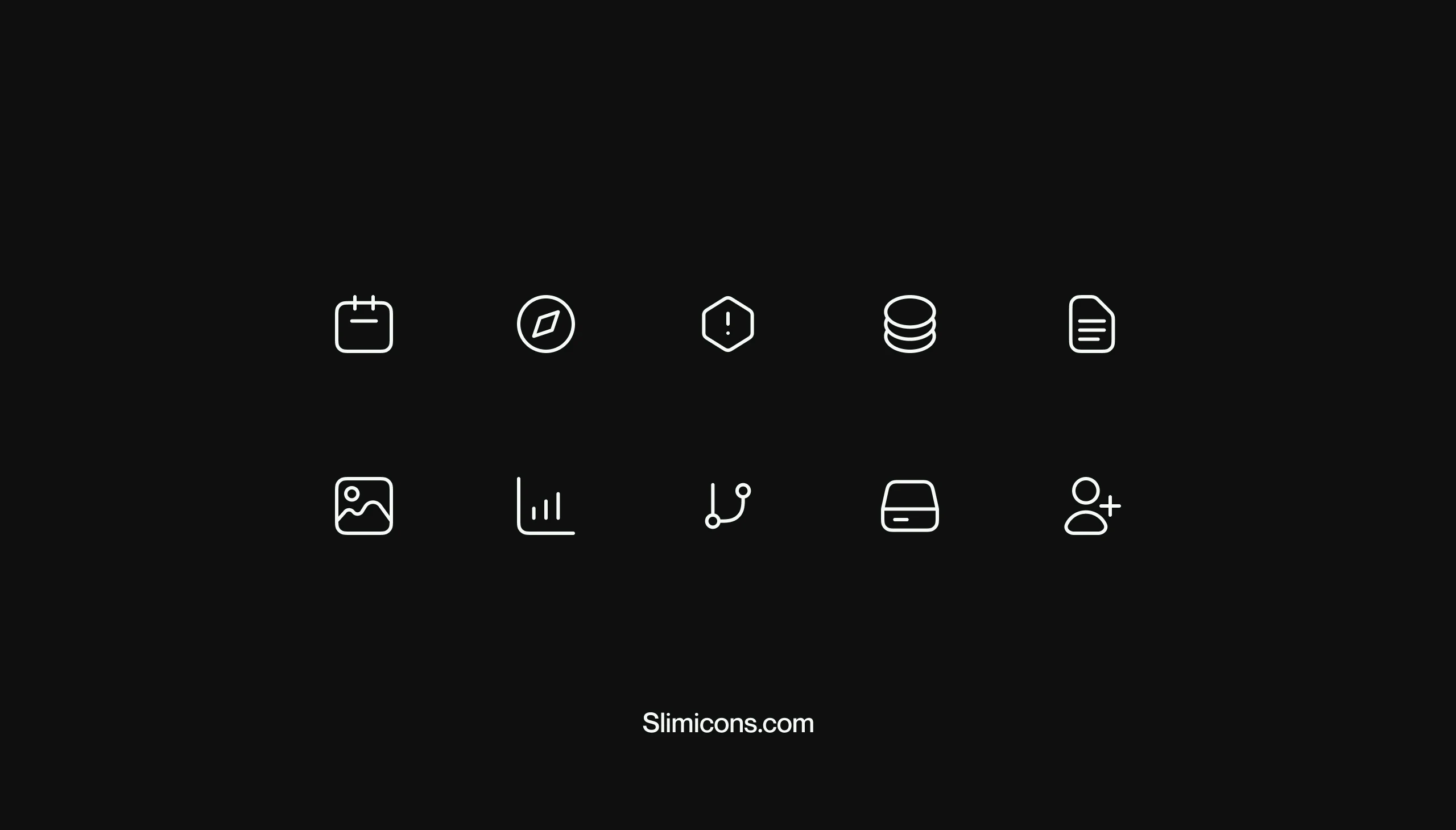 Slim icons — Free and open source icon library · Twitter