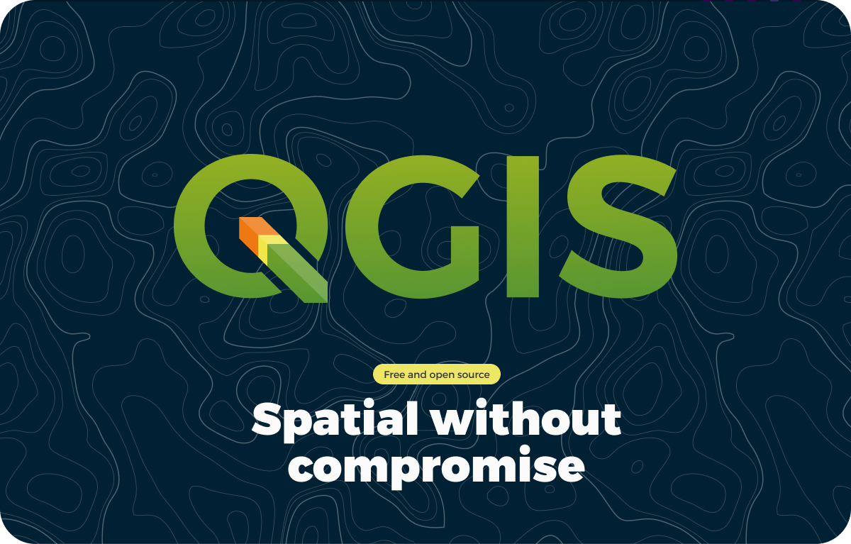 Spatial without Compromise · QGIS · Twitter