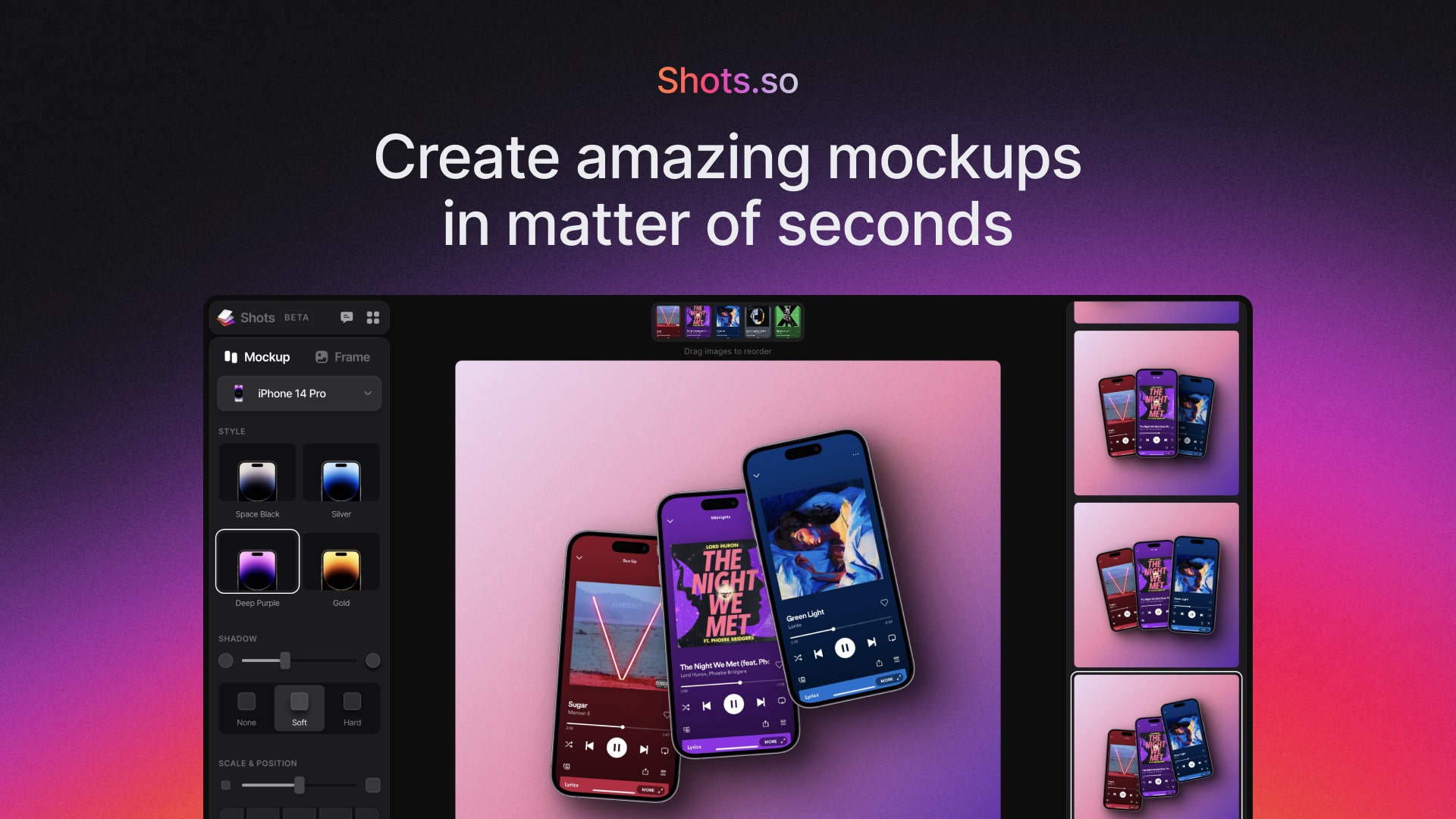 Shots - Create Amazing Mockups · Twitter