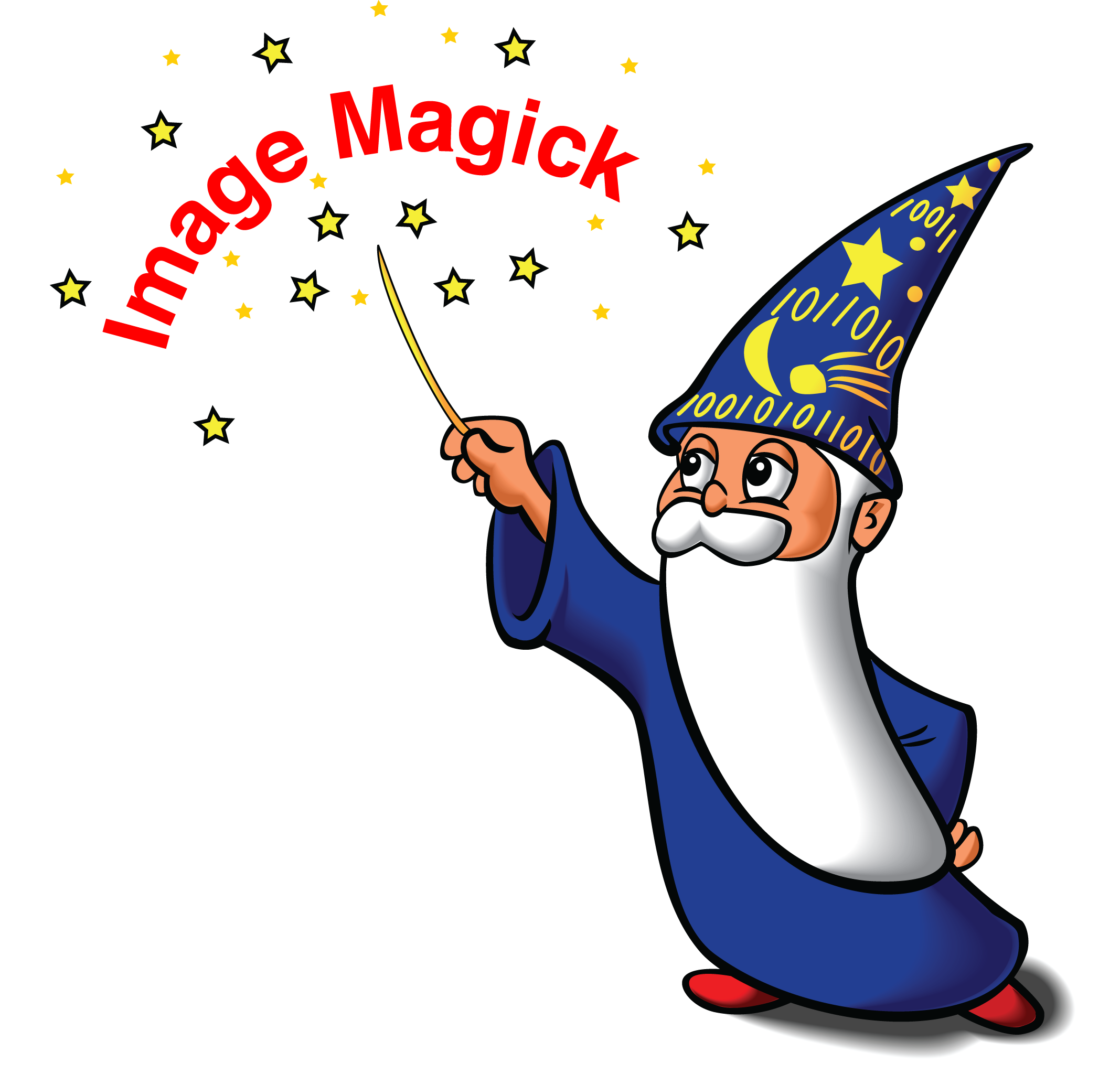 ImageMagick logo and tag line