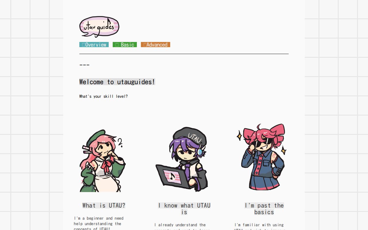 utauguides || UTAU Tutorials and Guides · Twitter