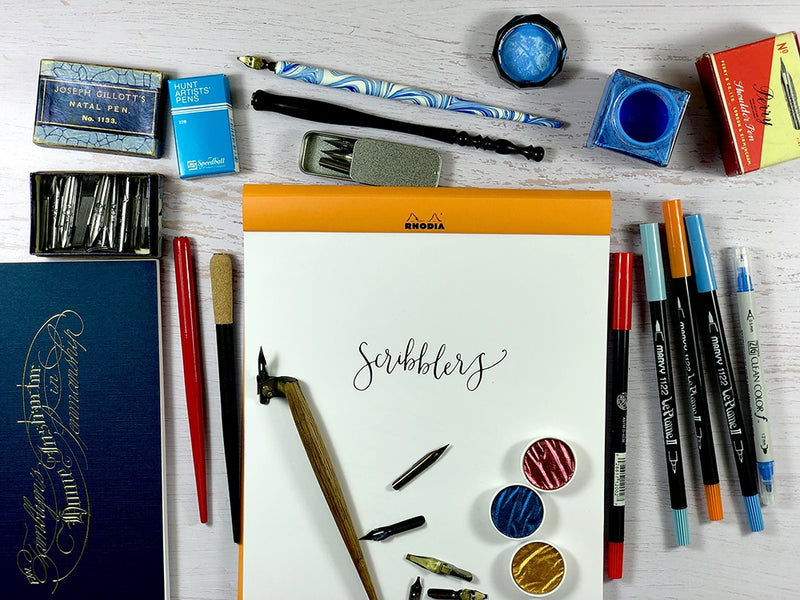 Scribblers Calligraphy Tools and Materials