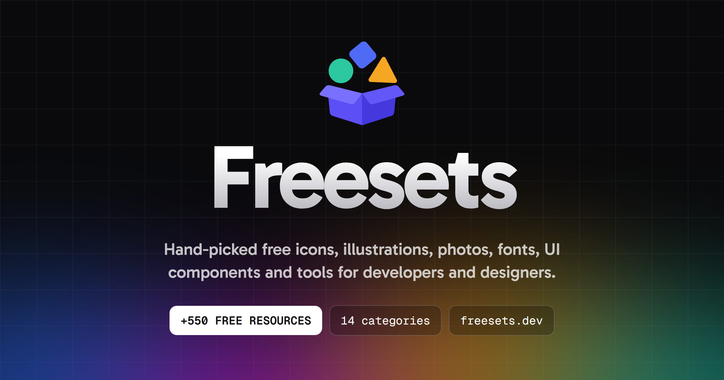 Freesets - Free resources for developers and designers