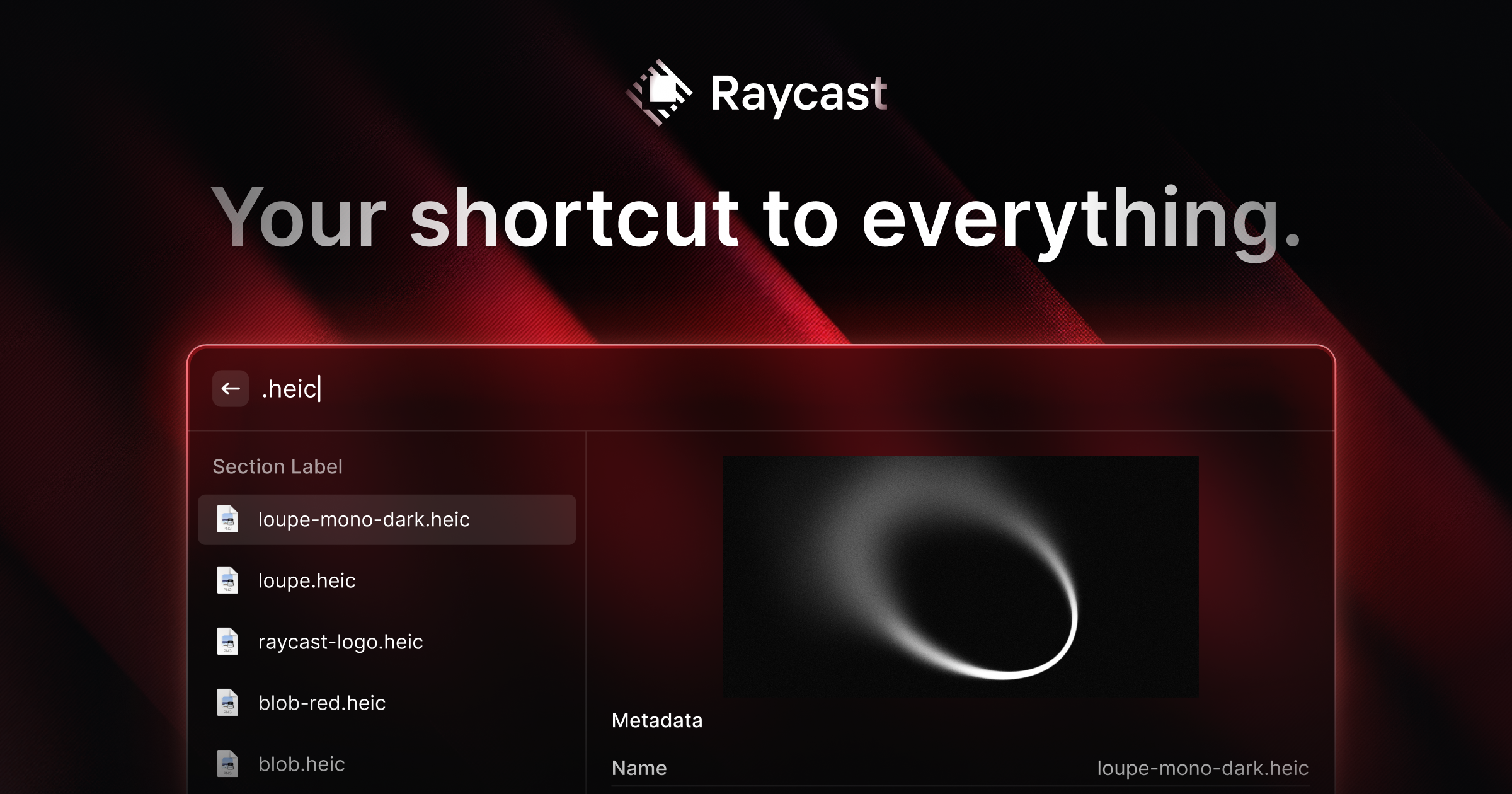 Raycast - Your shortcut to everything · Twitter