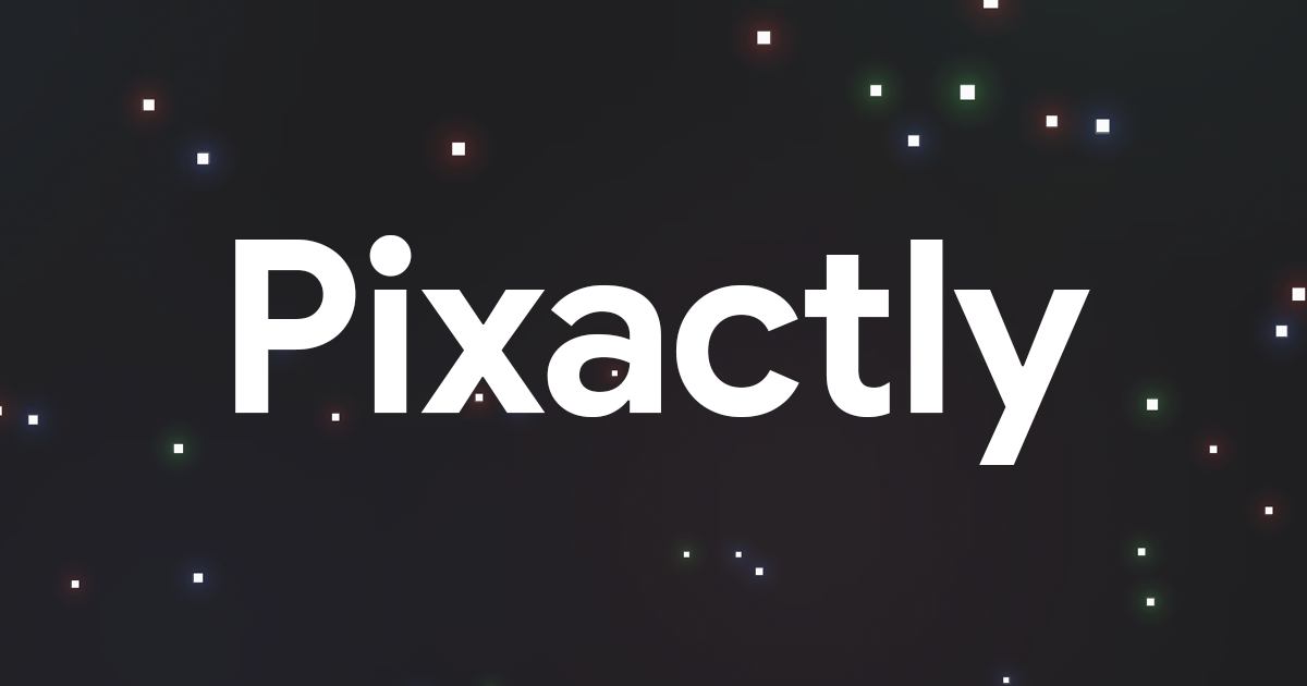 Pixactly | Pixel Accuracy Training Game · Twitter