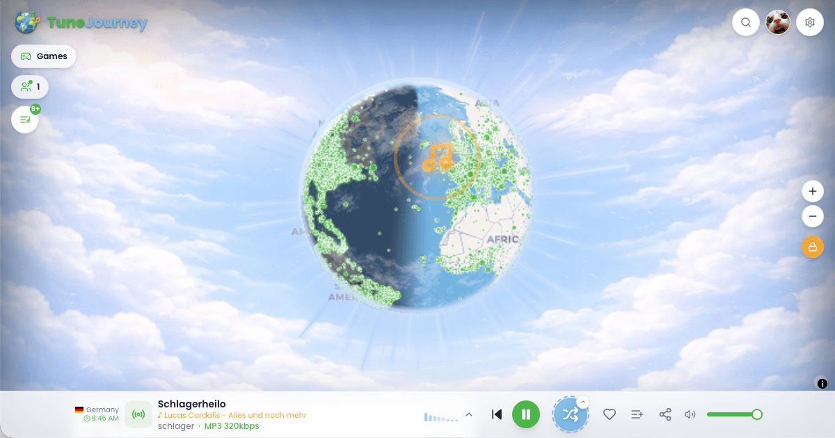 TuneJourney — Explore the world through radio