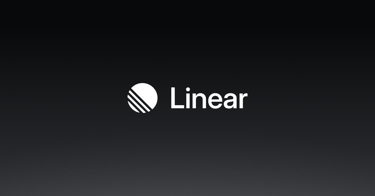 Linear – The system for product development · Twitter