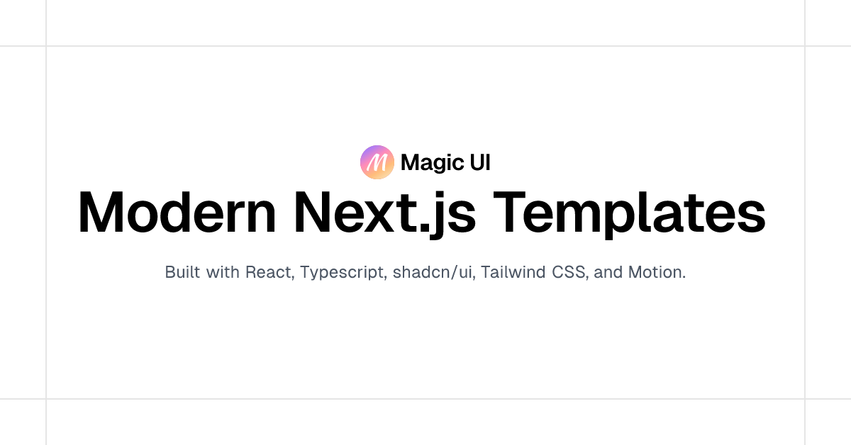 Magic UI · Twitter
