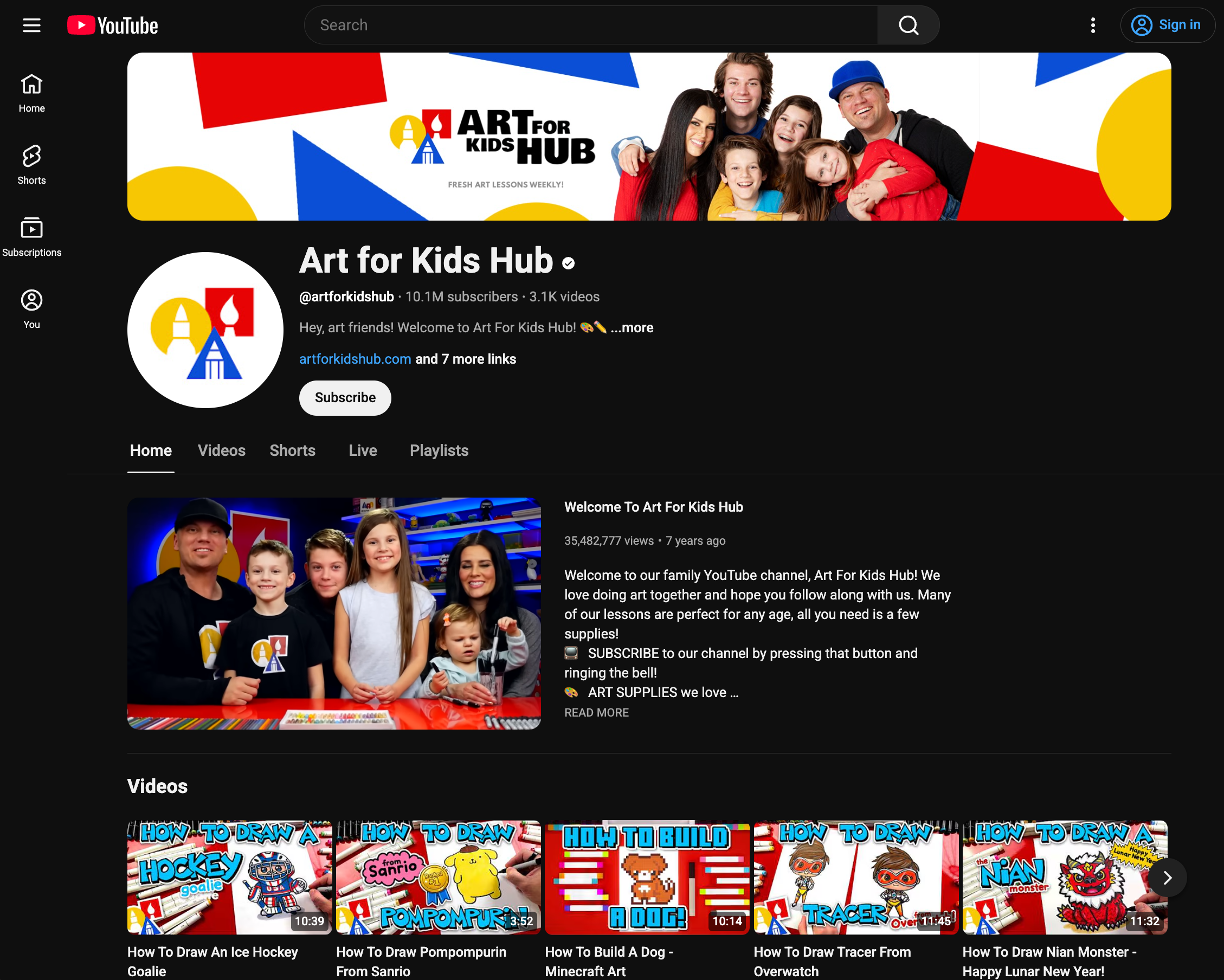 AFKH Welcome - Art For Kids Hub — Free Drawing Lessons for Kids - · Twitter