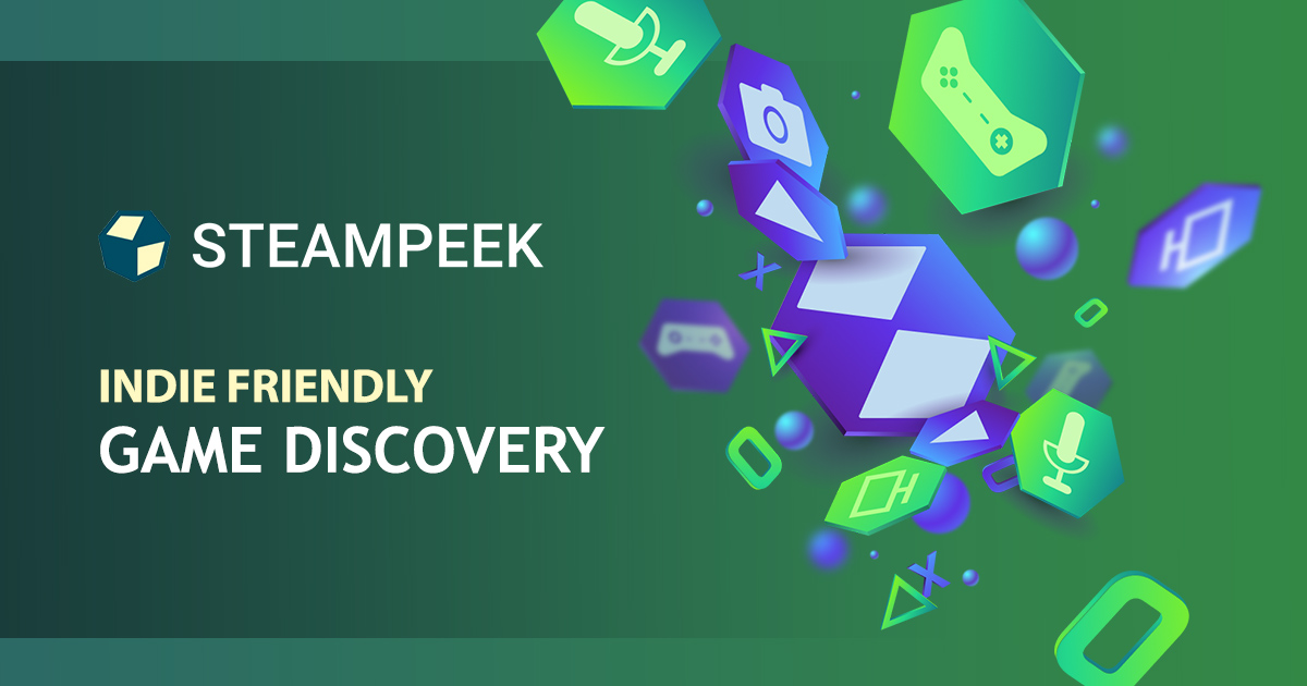 SteamPeek - Indie friendly game discovery · Twitter
