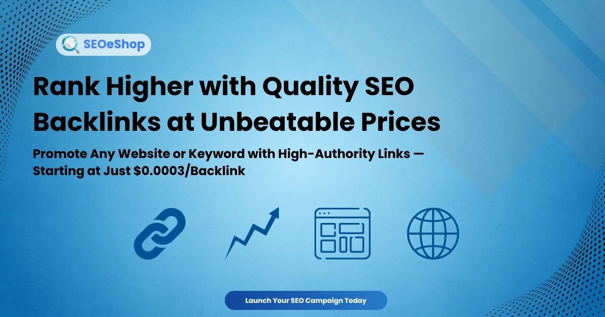 SEOeShop - Search Engine Marketing - Buy Backlinks - Buy Backlinks ... · Twitter
