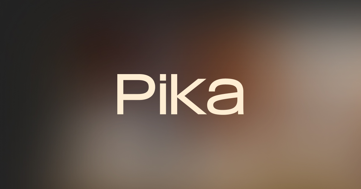 Pika · Twitter