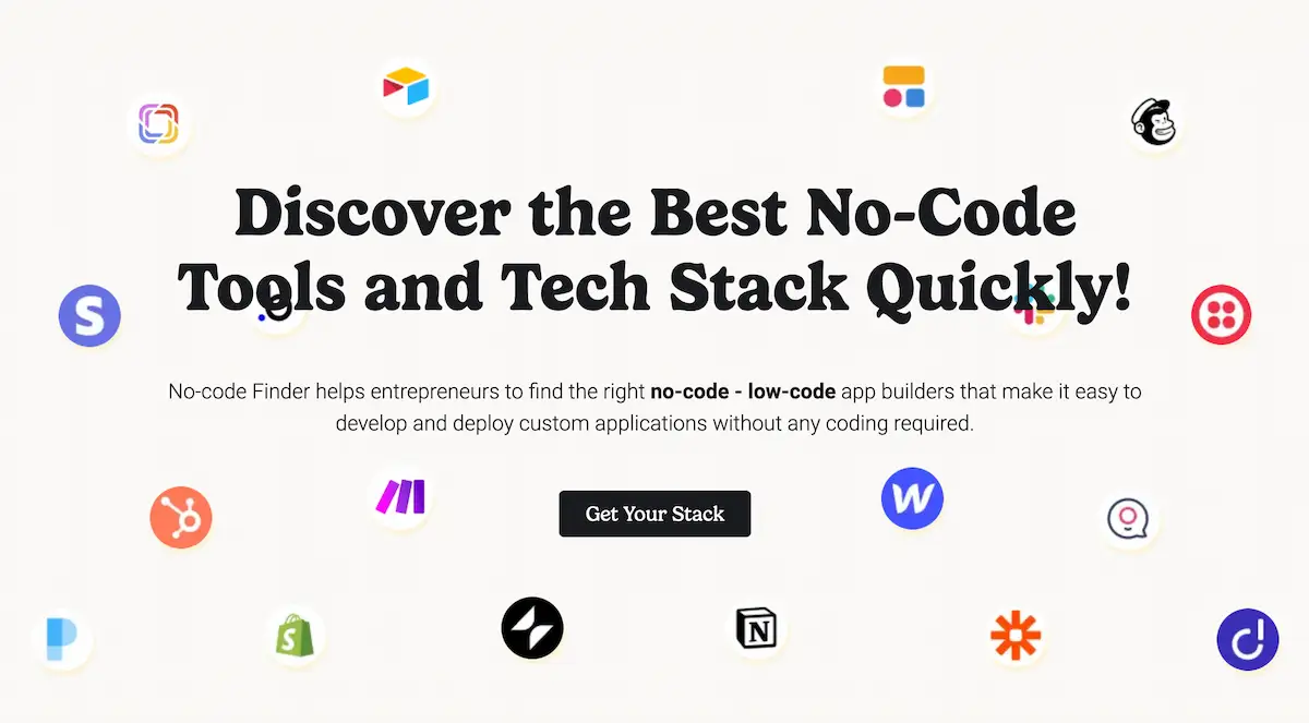 The best No-Code Tools Directory | NoCodeFinder · Twitter