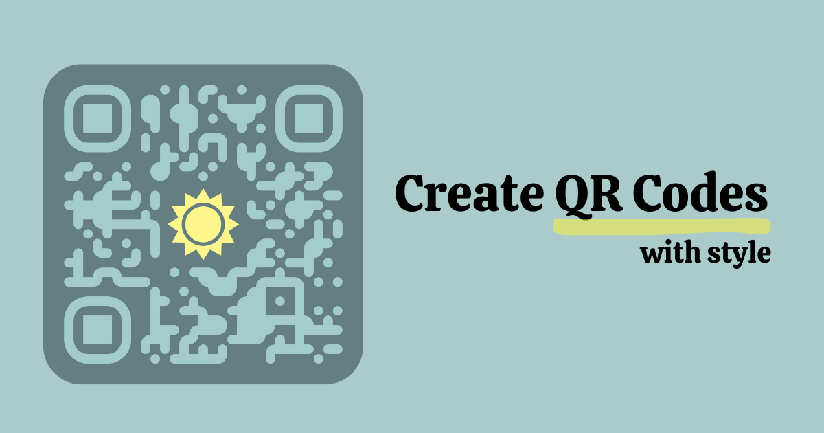 Mini QR Code Generator · Twitter