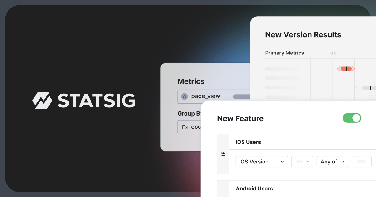 Statsig | The modern product development platform · Twitter