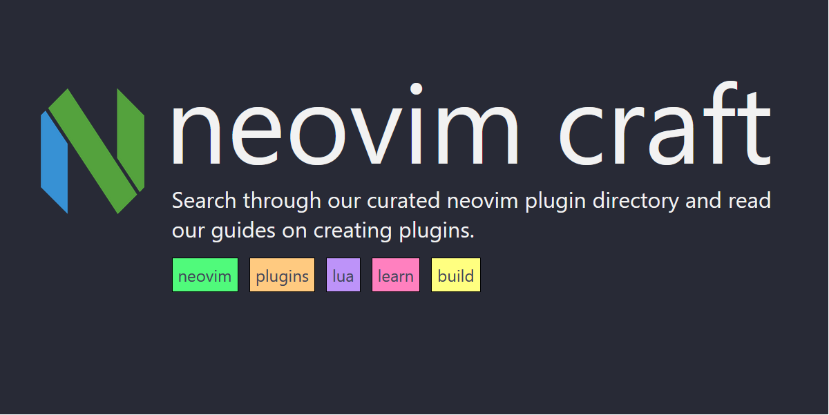 neovimcraft · Twitter