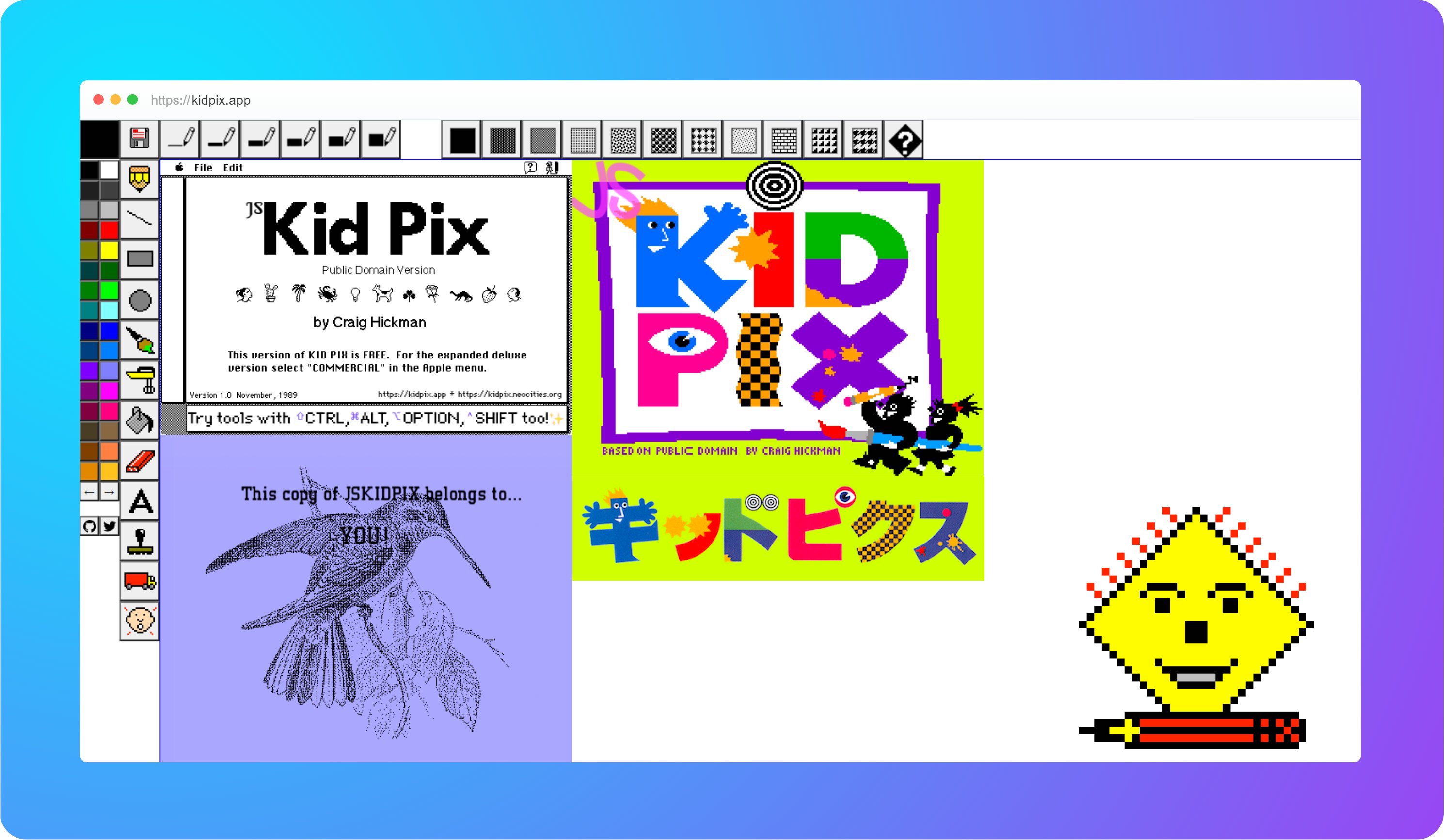 JSKIDPIX v1.0.2021 · Twitter