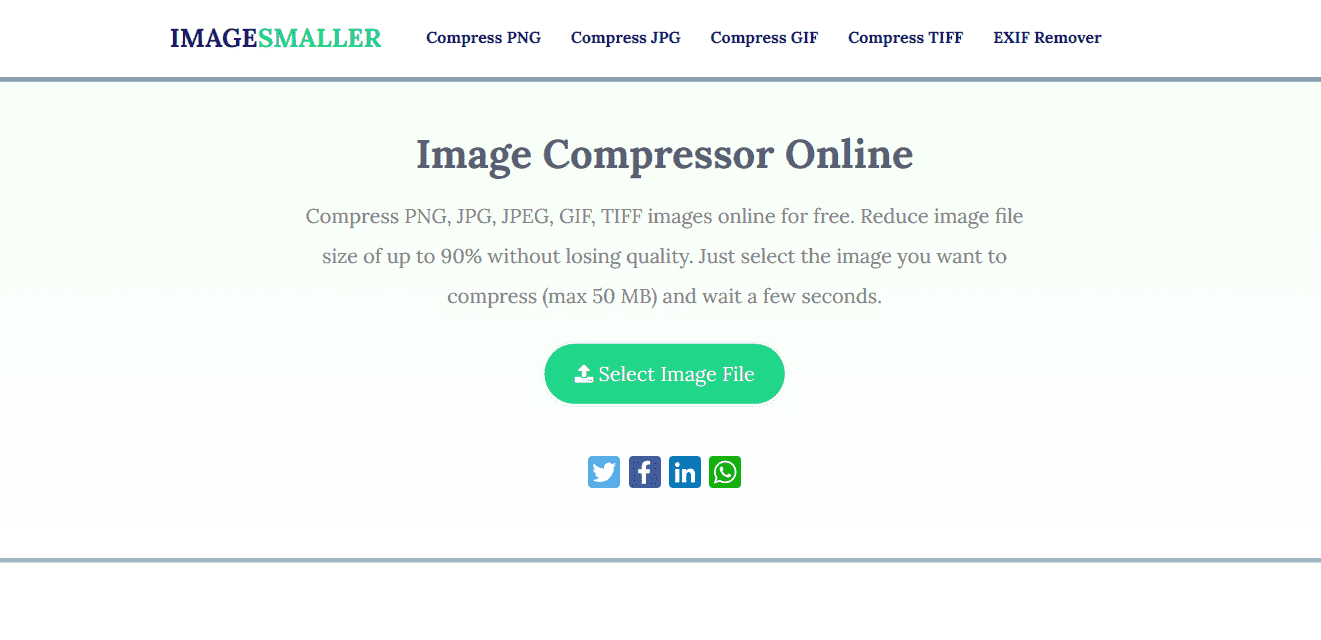 Image Compressor Online, Reduce Image File Size | ImageSmaller · Twitter
