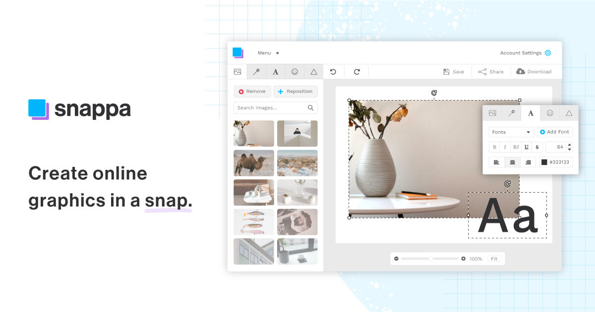 Snappa - Create online graphics in a snap · Twitter