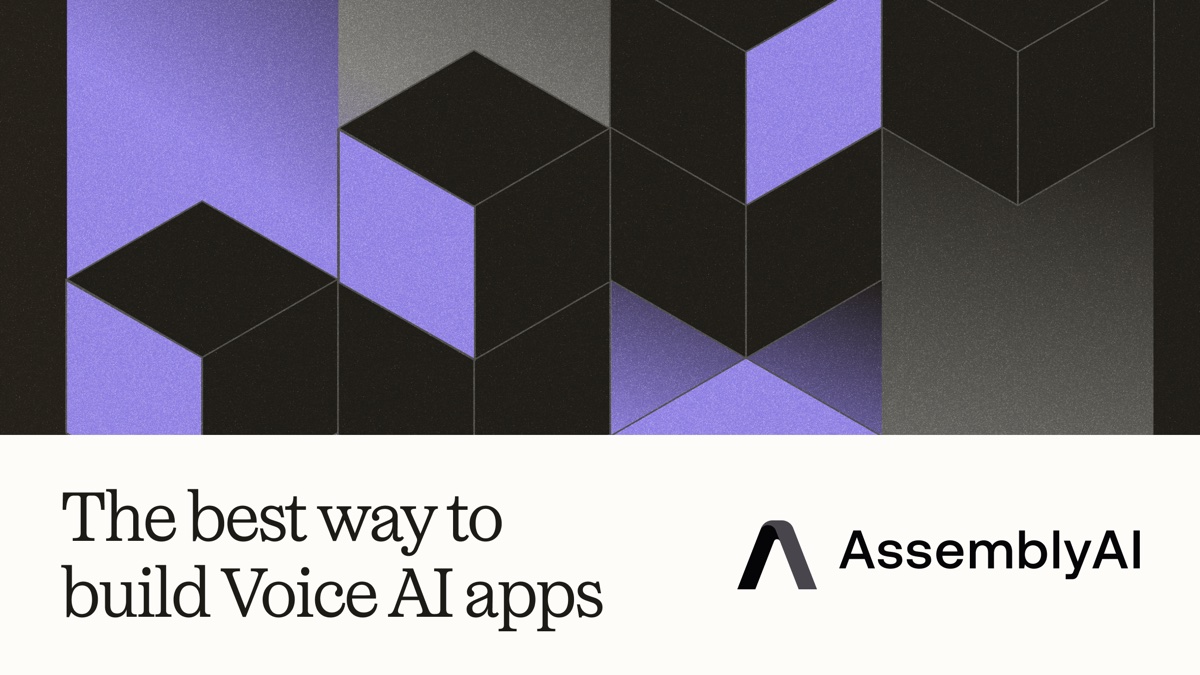 AssemblyAI | AI models to transcribe and understand speech · Twitter