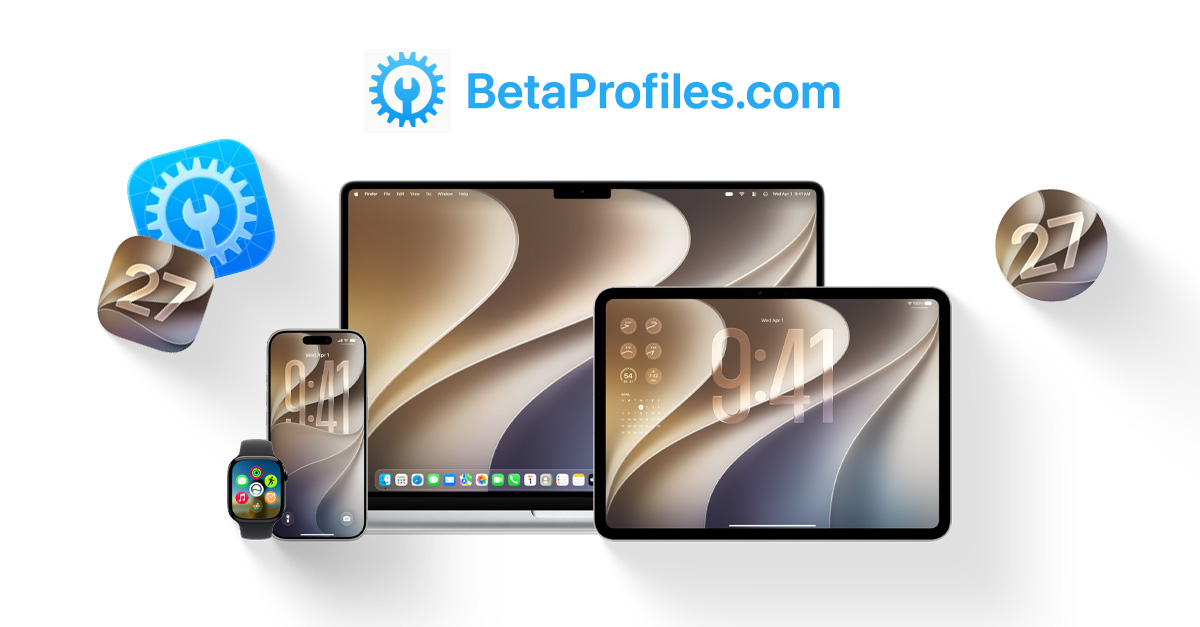 Beta Profiles: Apple Beta Tracker & News · Twitter