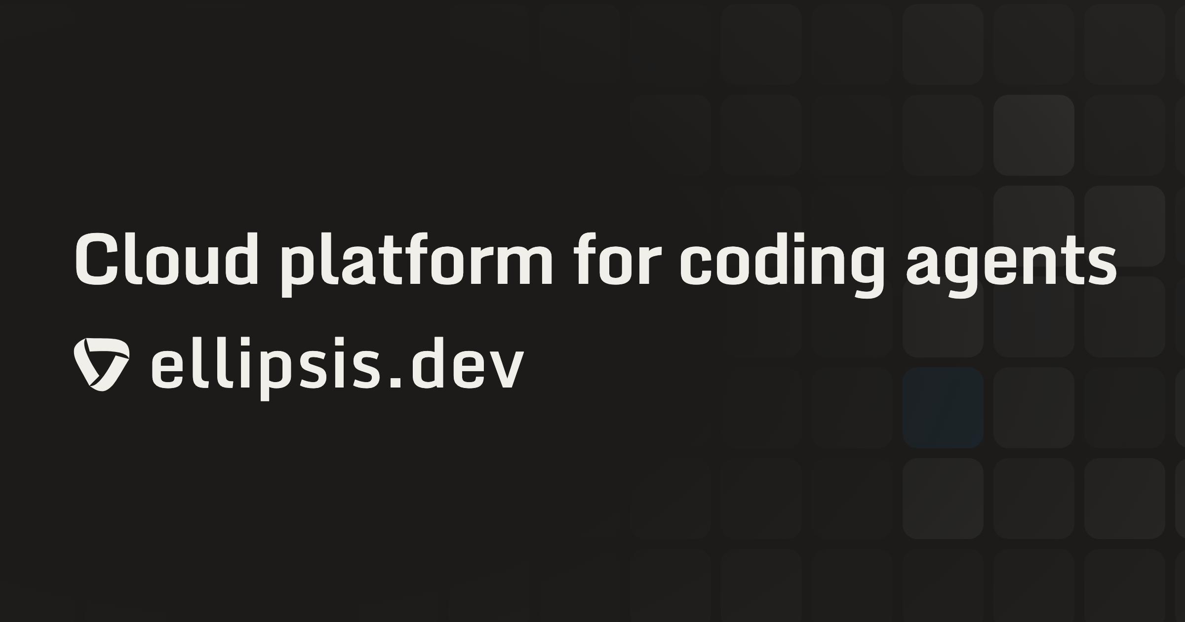 Ellipsis: Cloud platform for coding agents