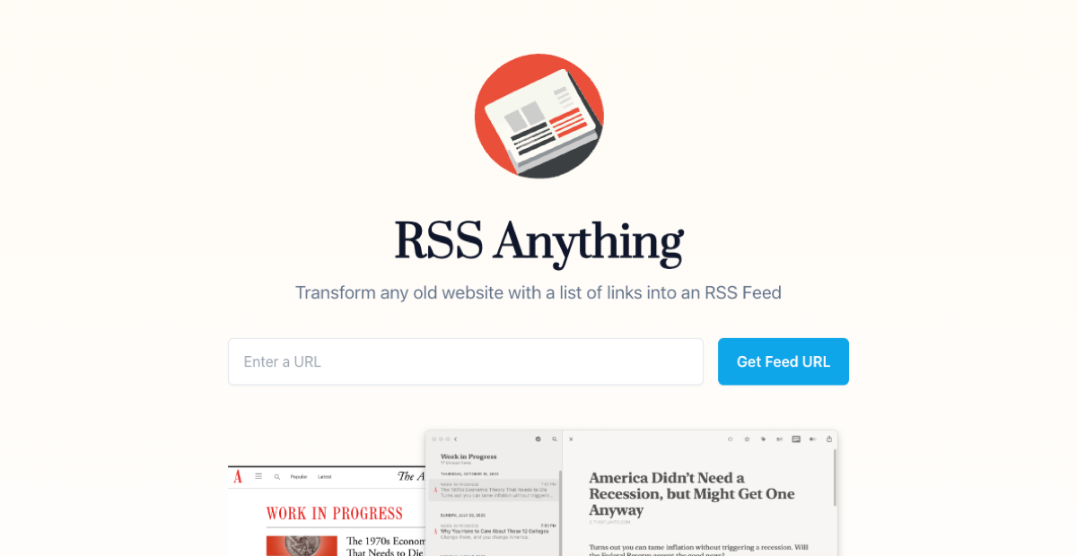 RSS Anything · Twitter