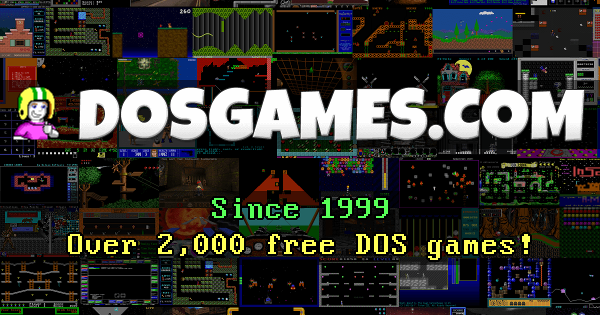 Download free DOS games with videos, and play online in your browser. Free forums & instructions to run games on your modern PC. No registration required!