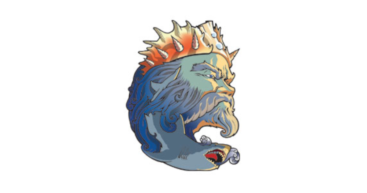 King Triton Killer Surf Links Logo