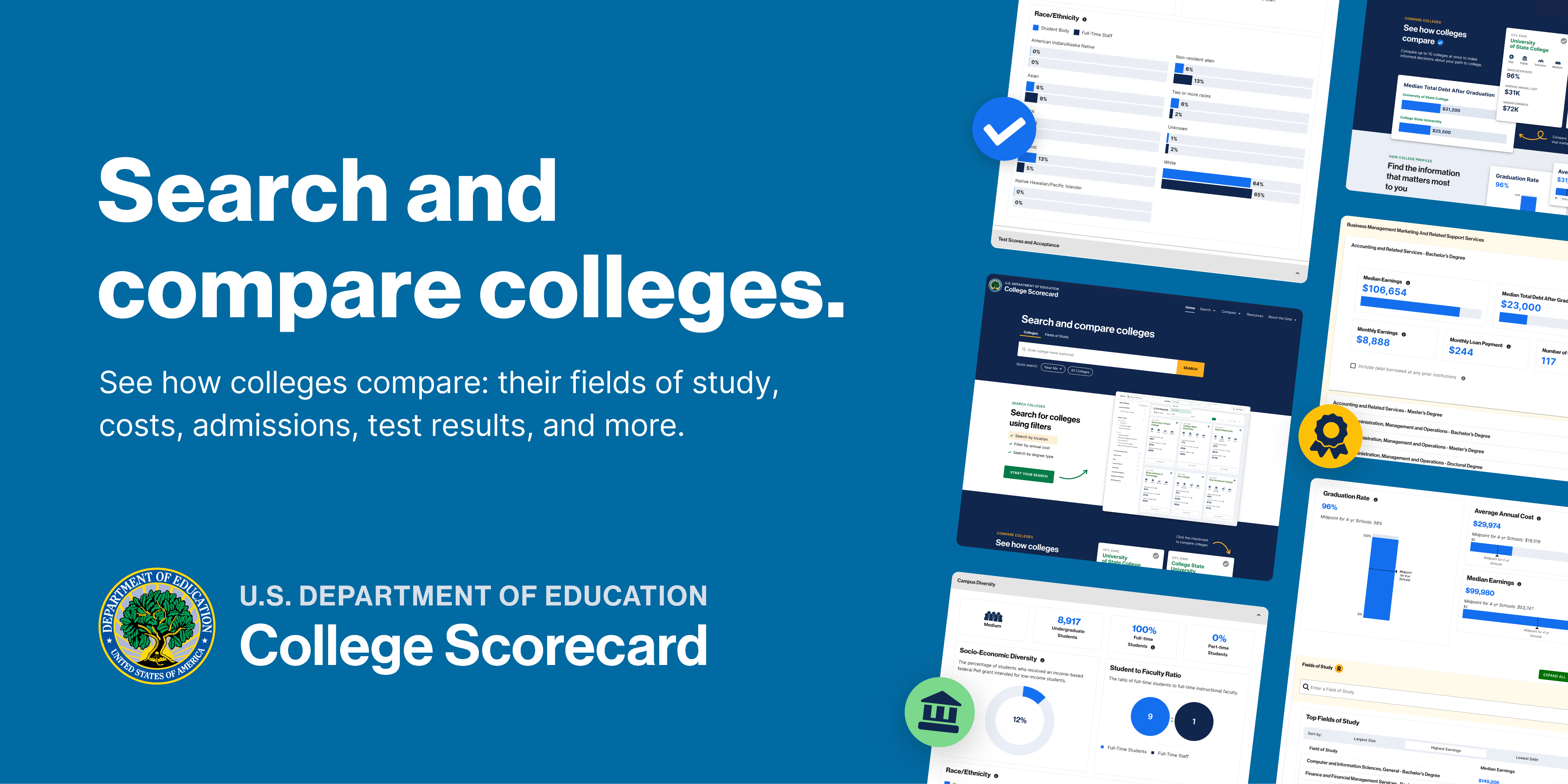 Home | College Scorecard · Twitter