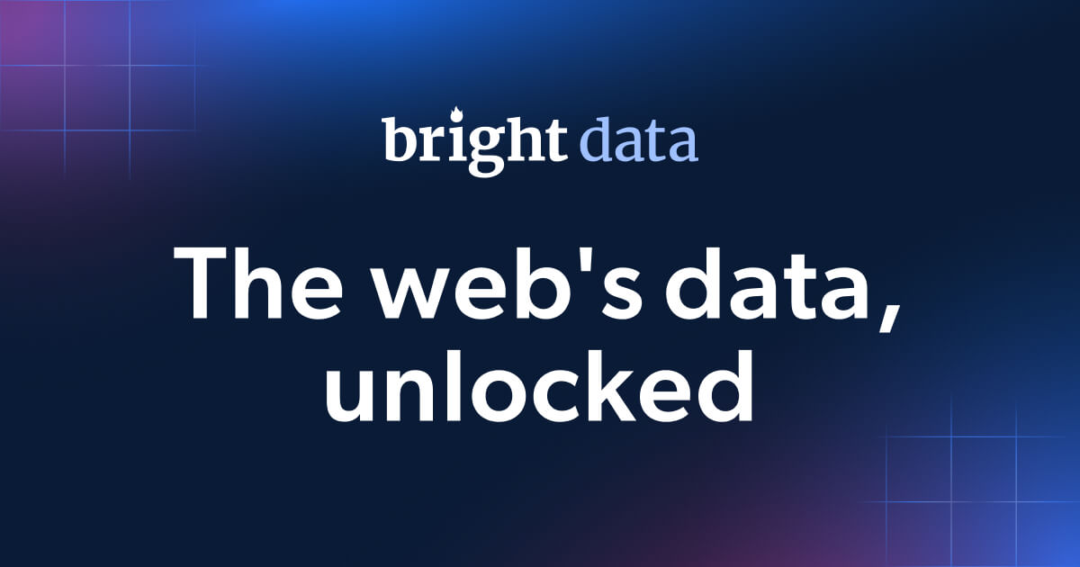 Bright Data - All in One Platform for Proxies and Web Scraping · Twitter