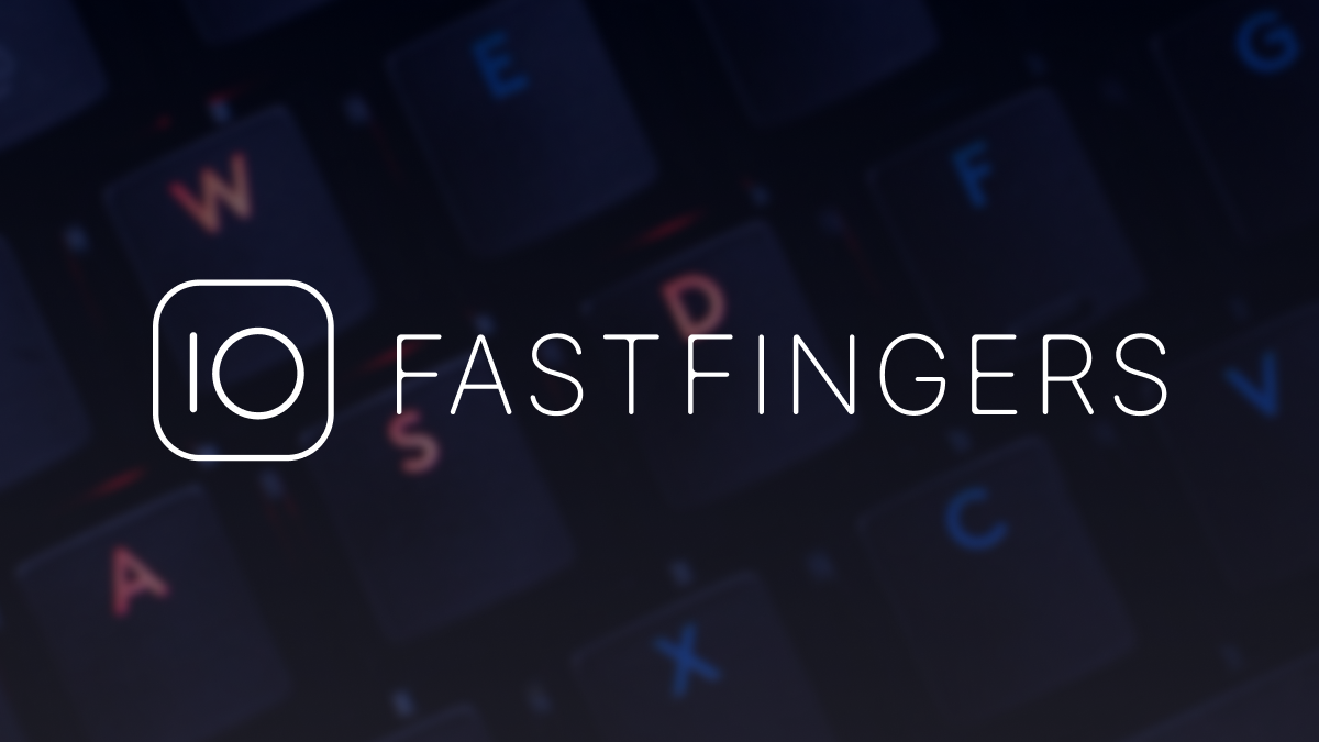 10FastFingers - Typing Test, Competitions, Practice & Typing Games · Twitter