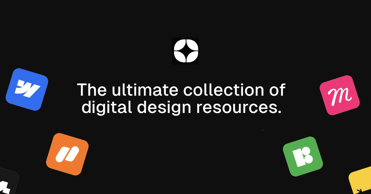 Design Resources — a curated directory of the best design resources