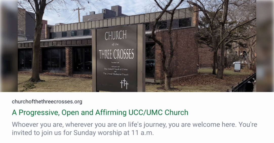 Church of the Three Crosses | Old Town, Chicago · Twitter