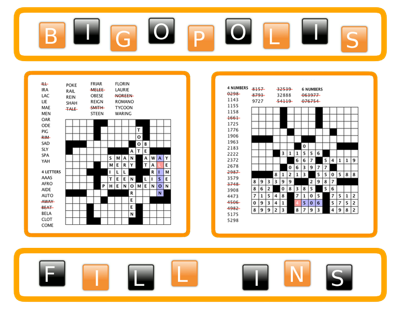 BigOpolis Fill-it-In Puzzles · Twitter