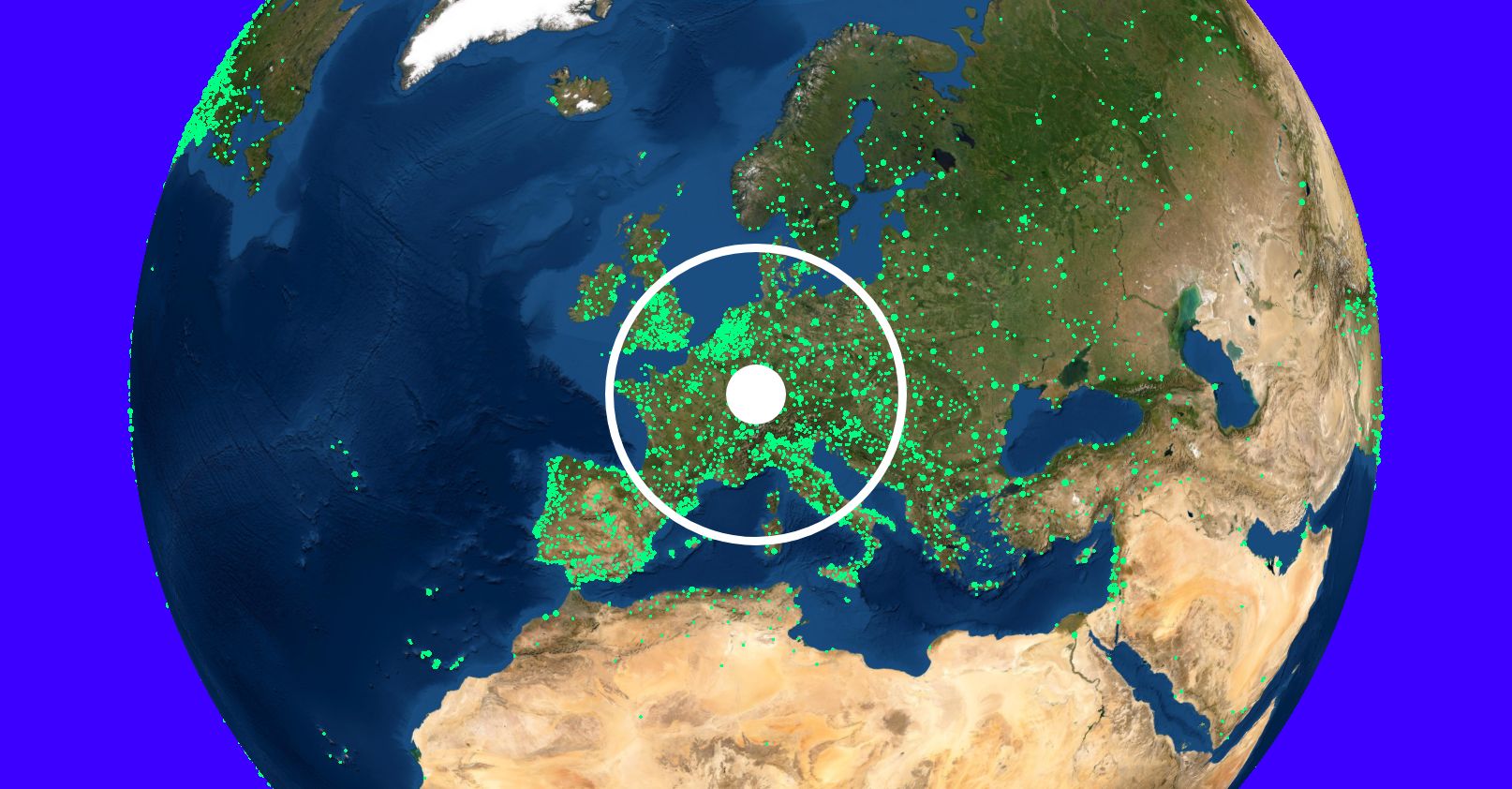 Explore live radio by rotating the globe · Twitter