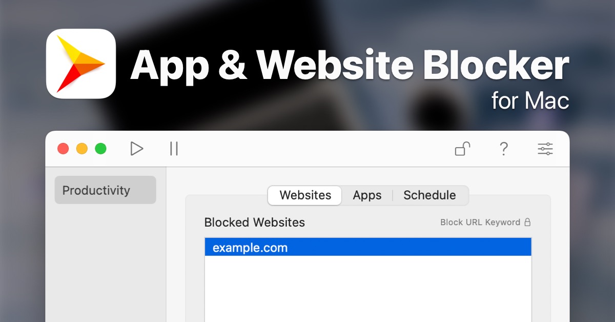 App & Website Blocker for Mac | 1Focus · Twitter