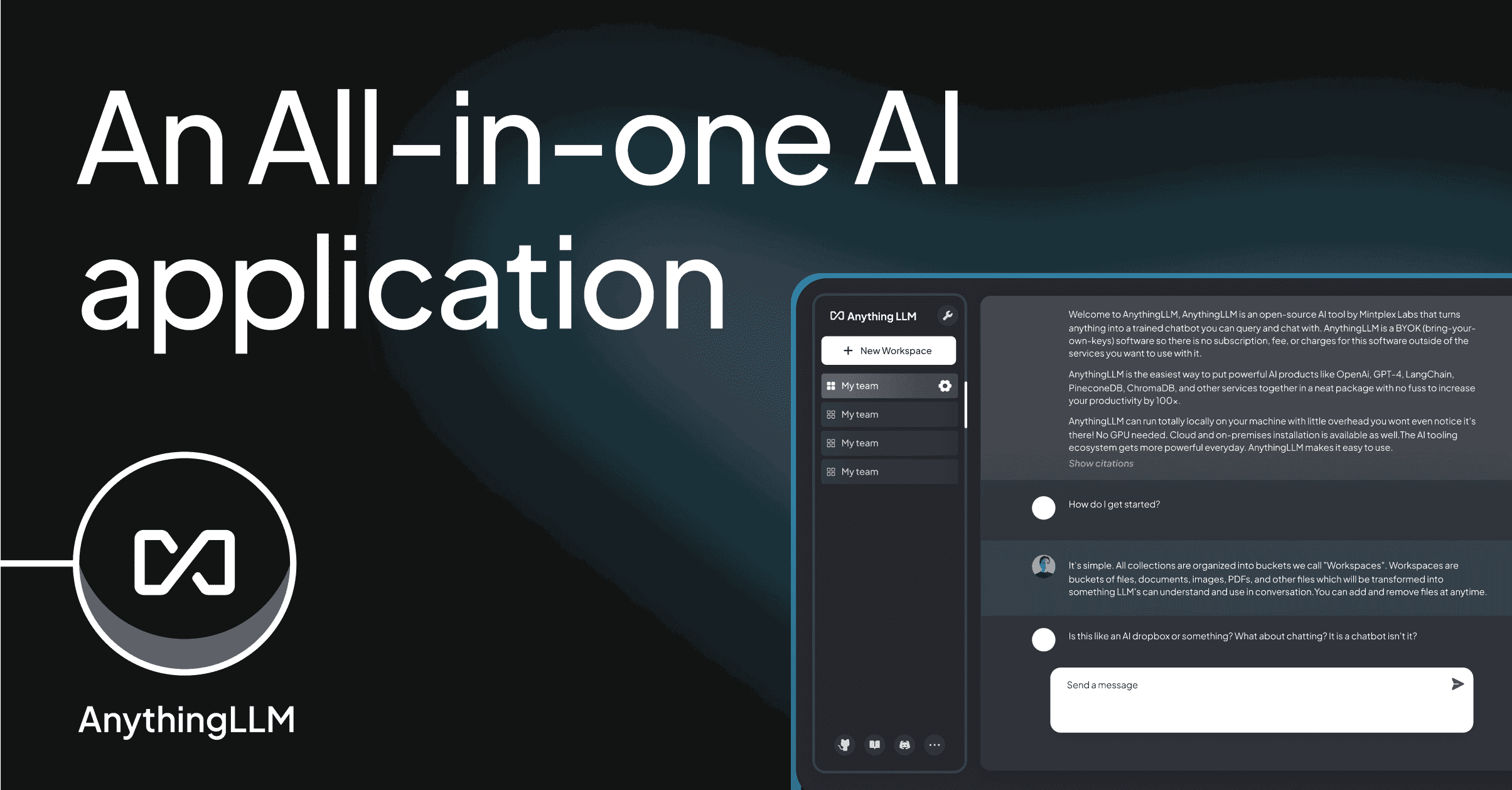 AnythingLLM | The all-in-one AI desktop app. · Twitter