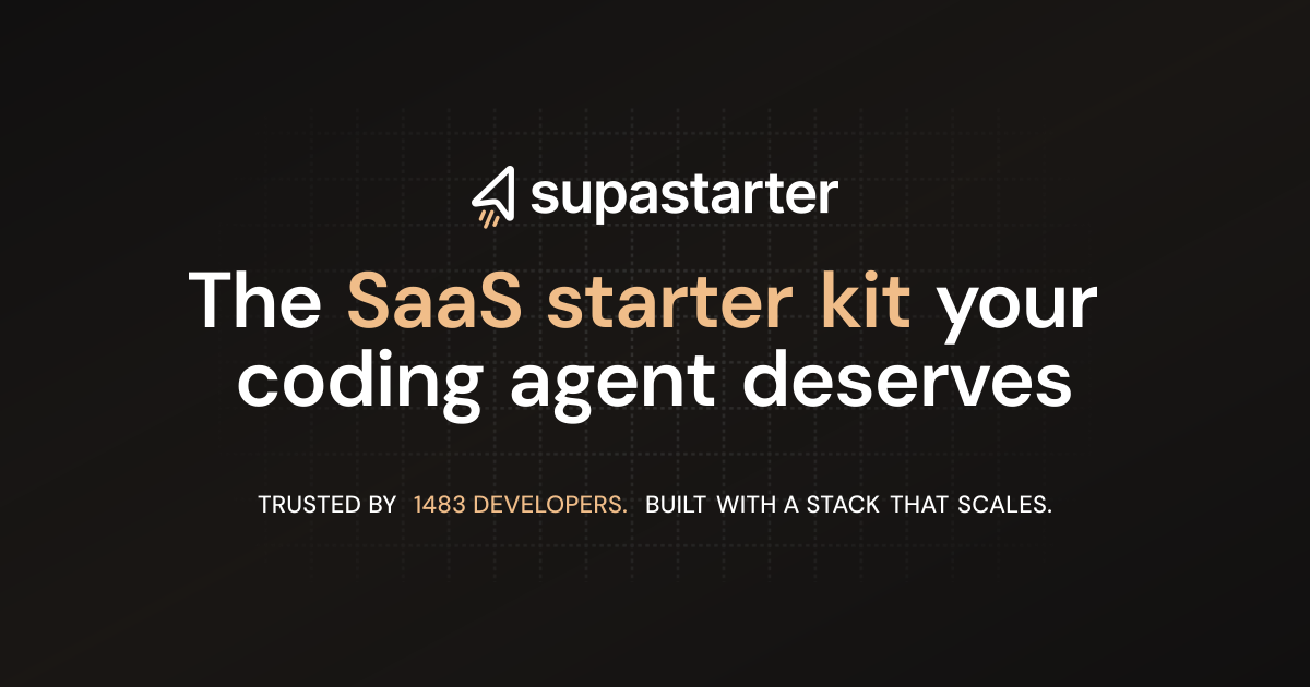 Next.js SaaS Boilerplate & Starter Kit | supastarter · Twitter