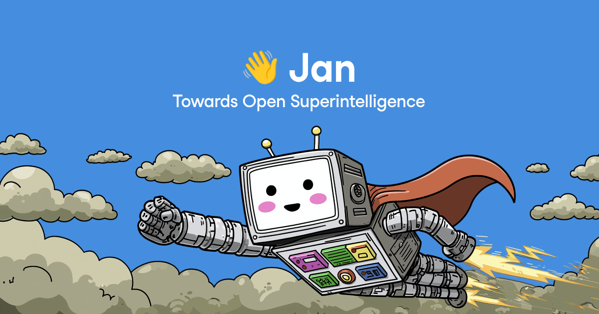 Jan - Open-Source ChatGPT Replacement - Jan · Twitter