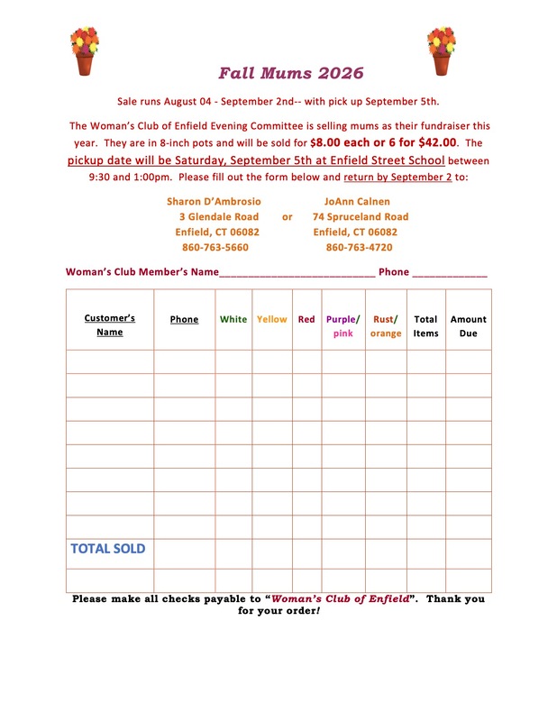 GFWC Woman's Club of Enfield, CT · Twitter